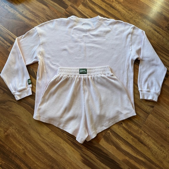 Daily Drills Pink Ribbed Top - Picture 10 of 16